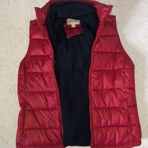 Banana Republic Red Vest